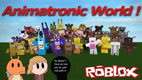 animatronic world roblox|More.